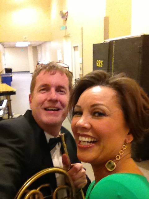 rick britsch with Vanessa Williams